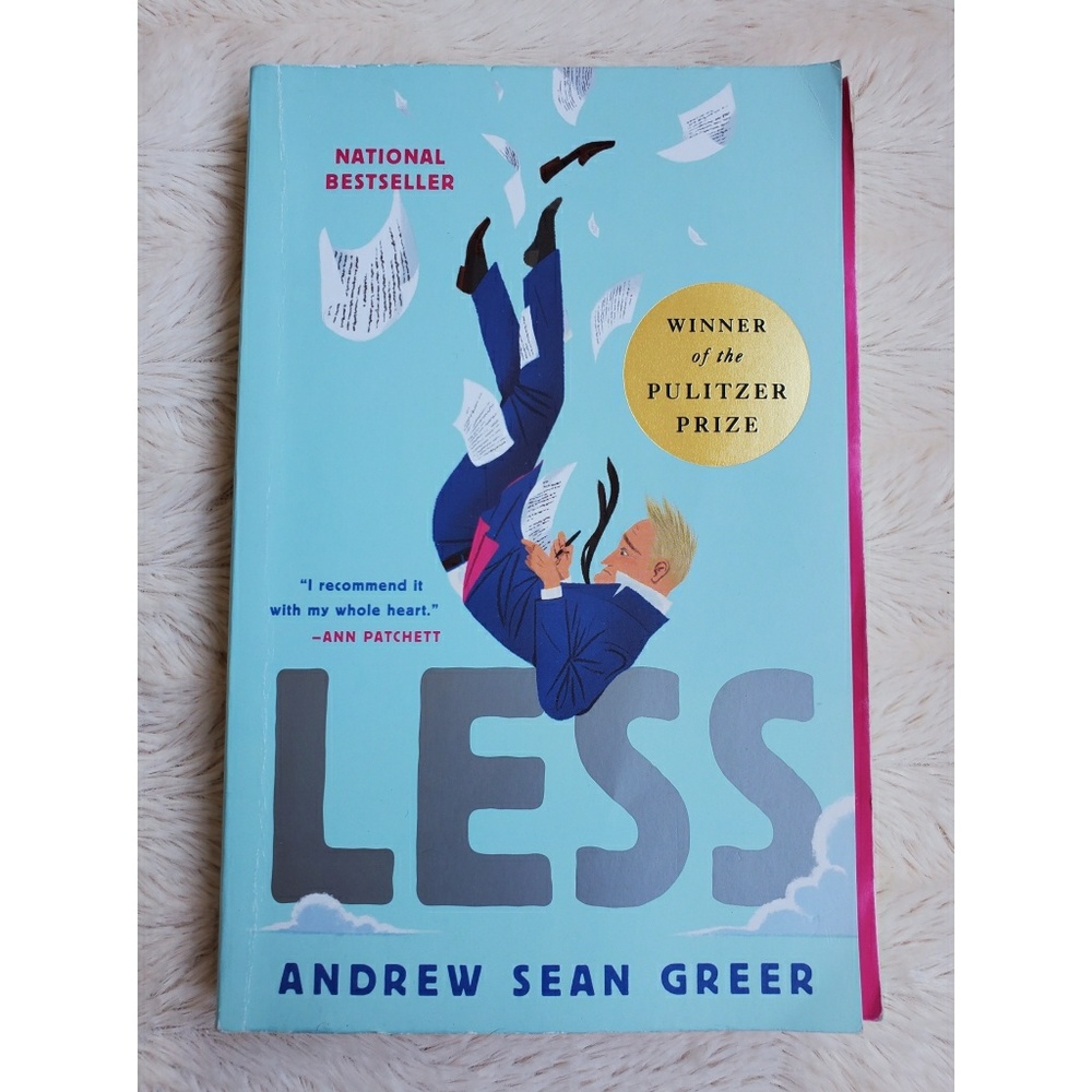 "Less" - book written by Andrew Sean Greer
